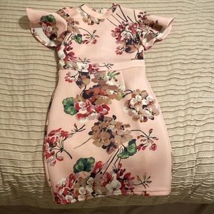Floral spring dress. Size: L